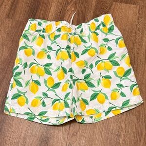 NWT Janie and Jack Lemon swim trunks